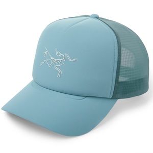 Arc'teryx | Bird Curved Trucker Hat | Solice Blue | OS/Adjustable Snapback | NEW